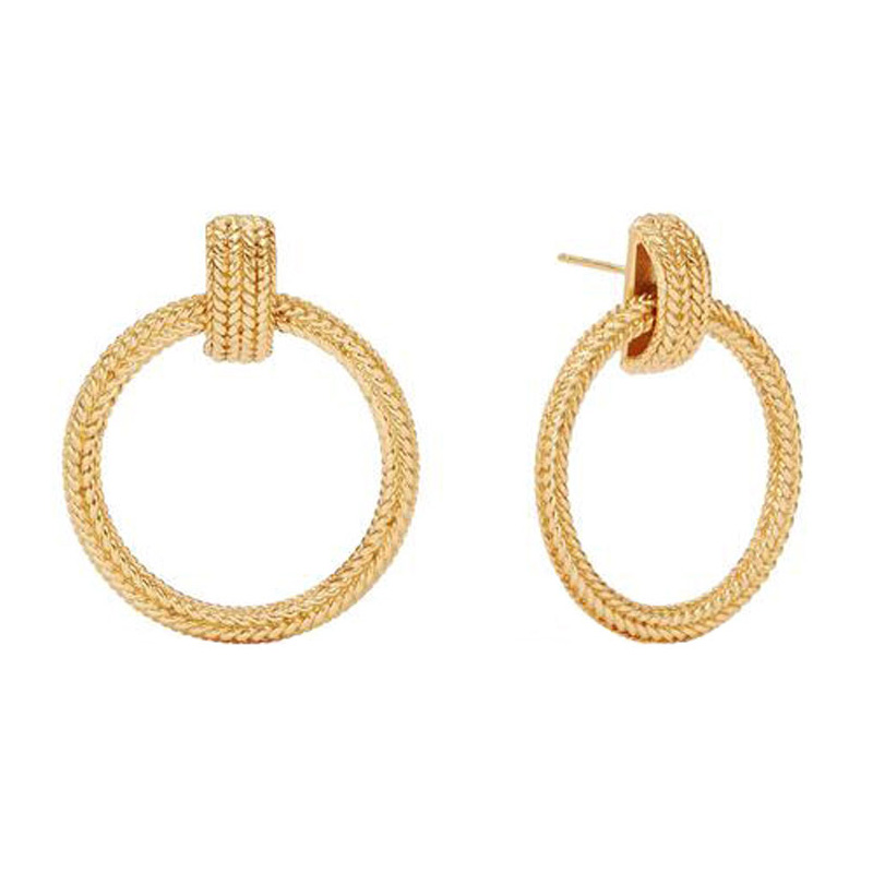 Julie Vos Windsor Doorknocker Earrings | ER688G00 | Borsheims