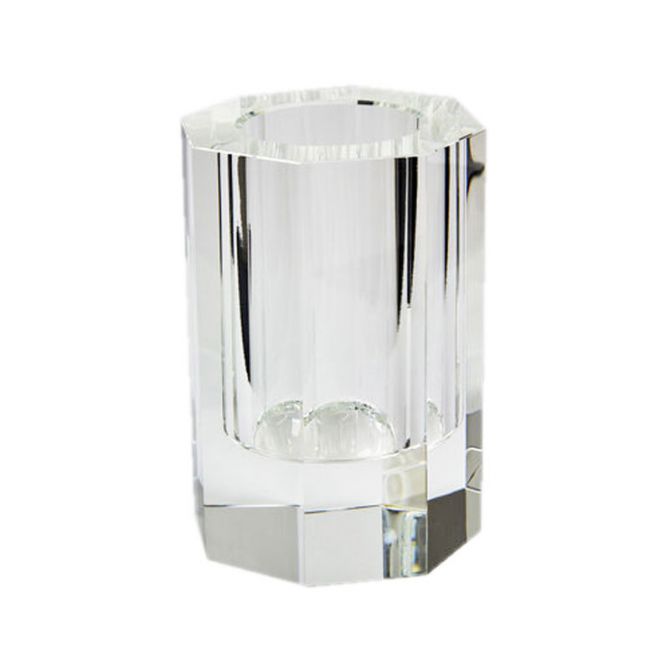 Tizo Crystal Octagonal Vase, Large