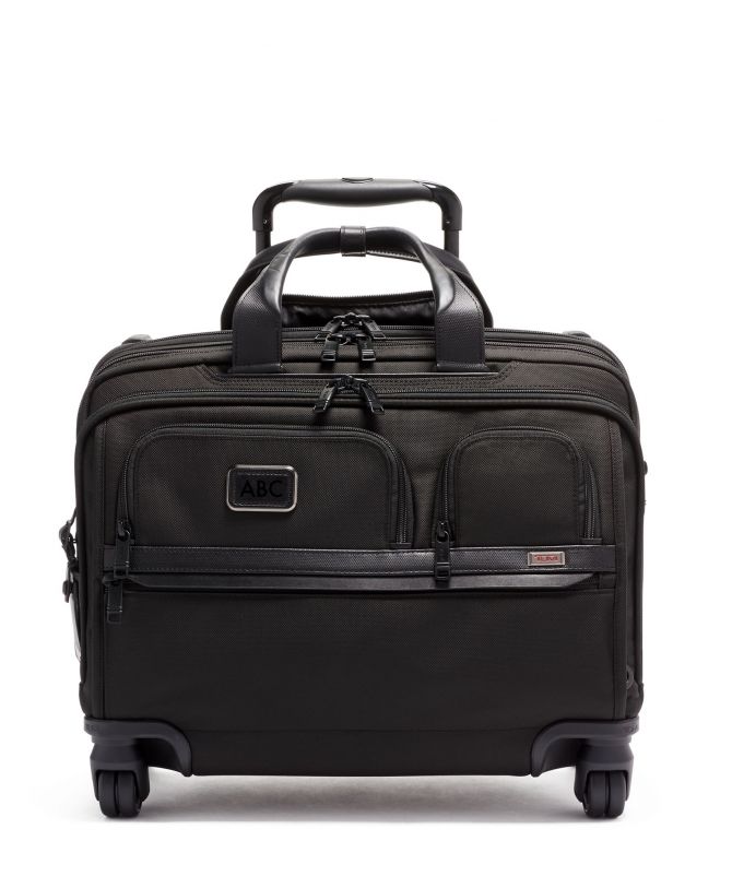 Tumi Deluxe 4 Wheeled Laptop Case Brief