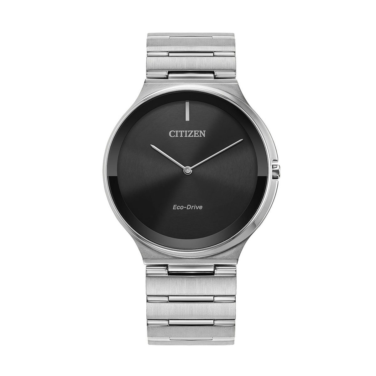 Citizen Stiletto 39mm Watch, Black And Silver Tone Dial | AR3110-52E ...