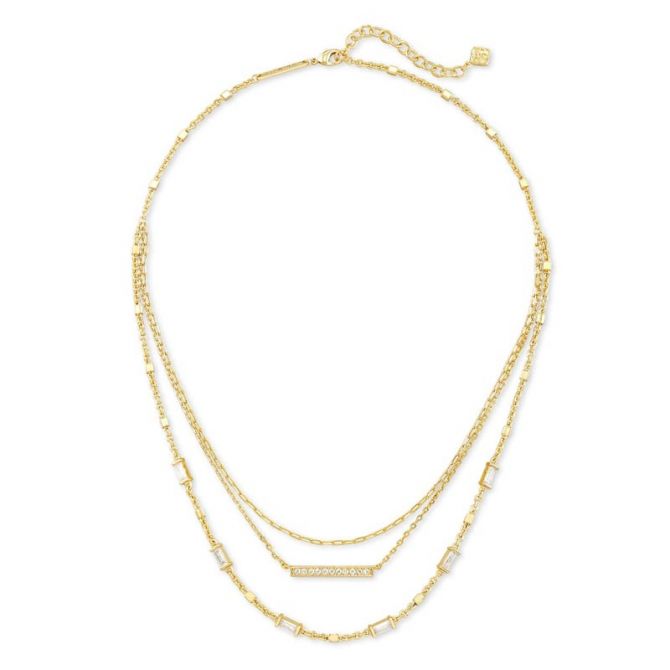 Kendra Scott Triple Strand Necklace