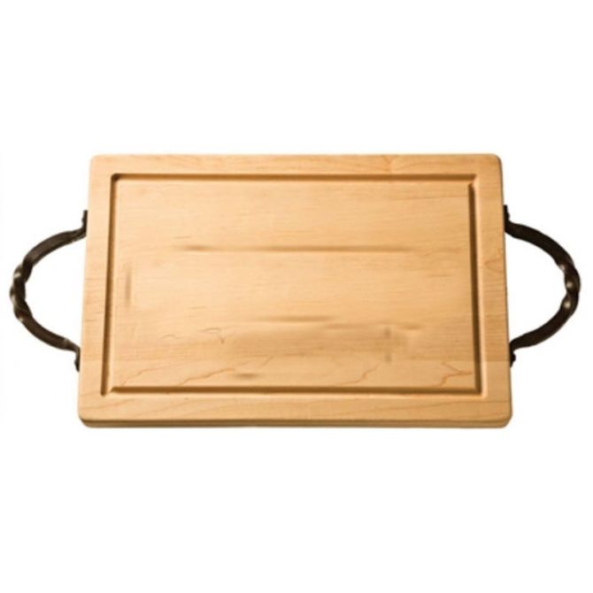 Maple Leaf at Home Rectangular Custom Tray with Handles, 18"