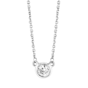 Diamond Station Necklace