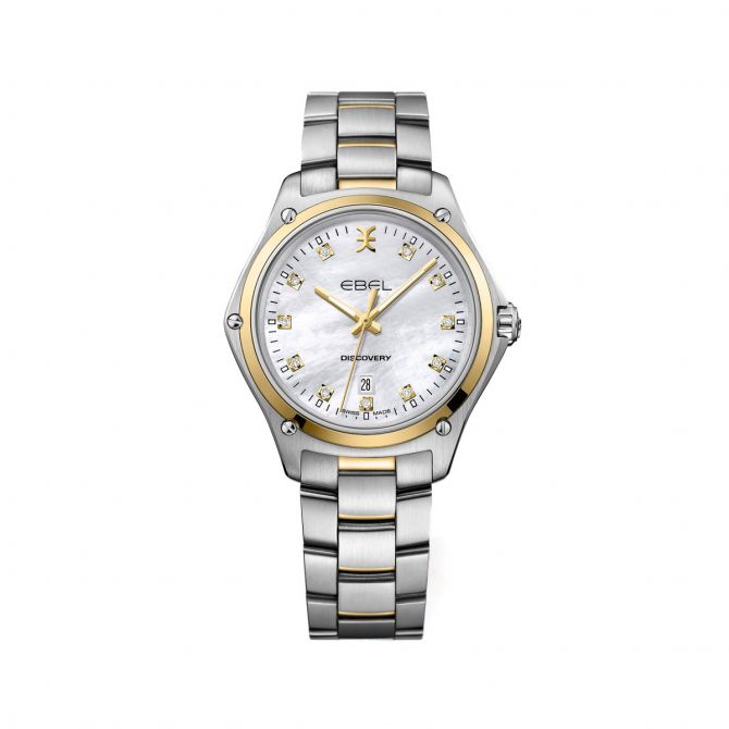 EBEL Discovery Women's 33mm Watch, Diamond and Mother of Pearl Dial