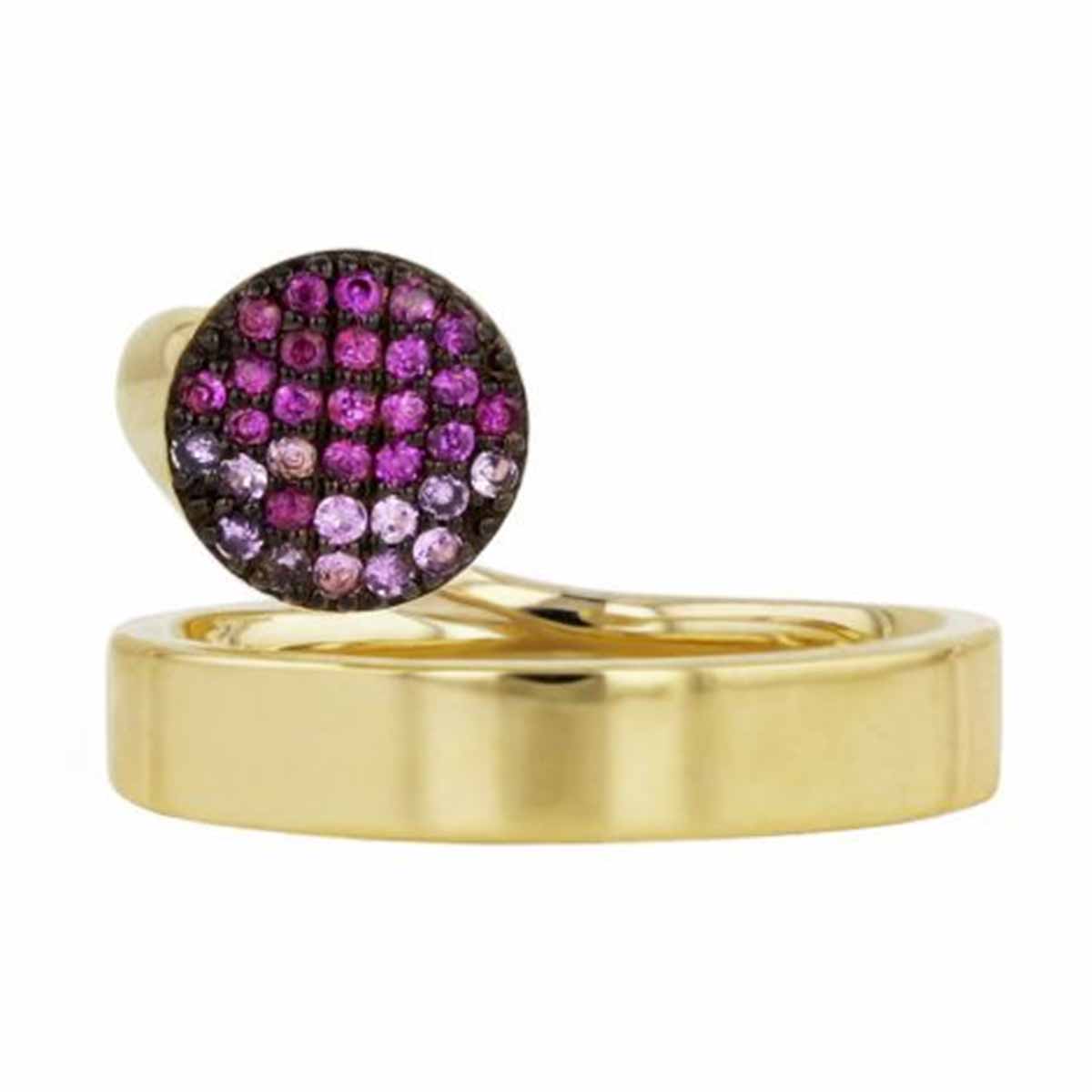Phillips House Blush Mini Infinity Oh Hi Sapphire Wrap Ring in Yellow Gold
