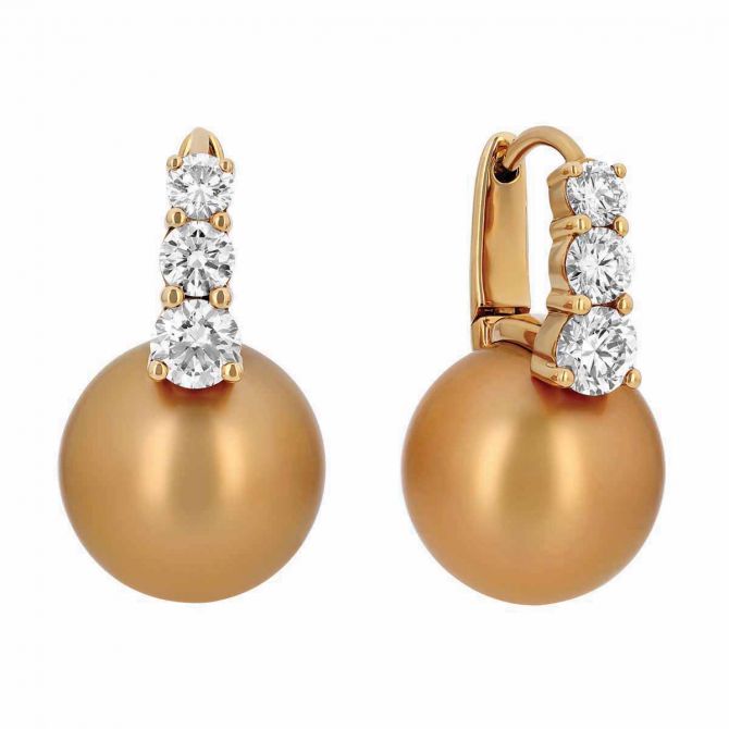 Mikimoto 18kt Rose Gold Pearl Hoop Earrings - Farfetch