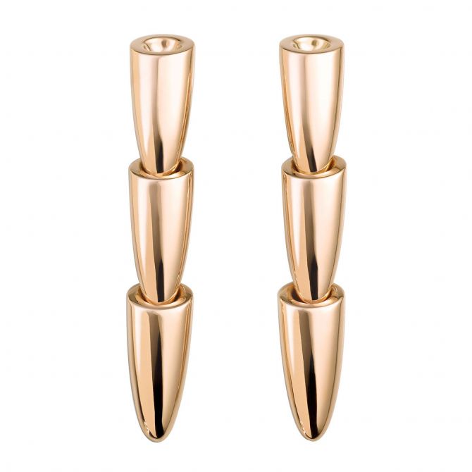 Vhernier Calla Yellow Gold Drop Earrings