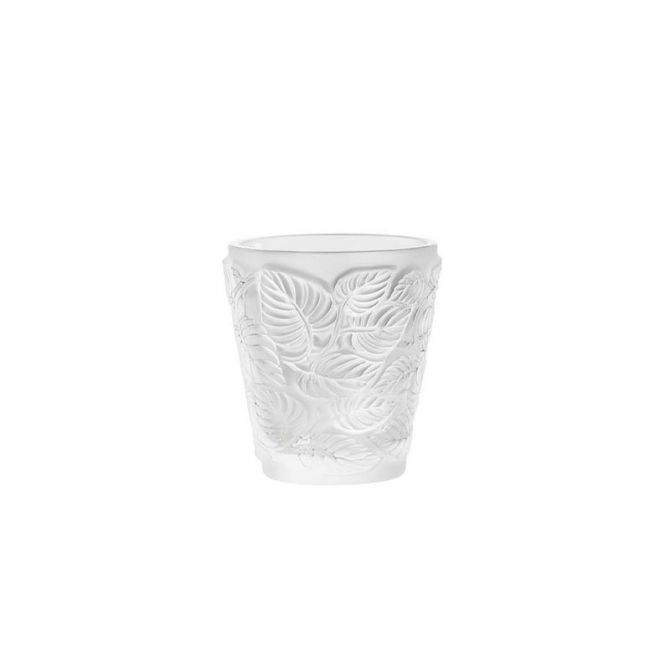 Lalique Feuilles Votive, Clear