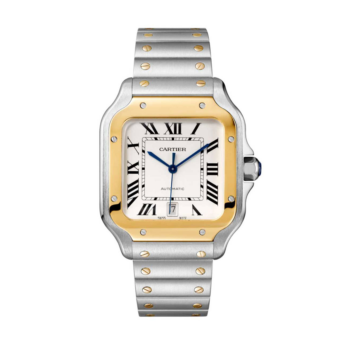 Santos de Cartier Medium Model Automatic 35 mm Rose Gold, Cartier