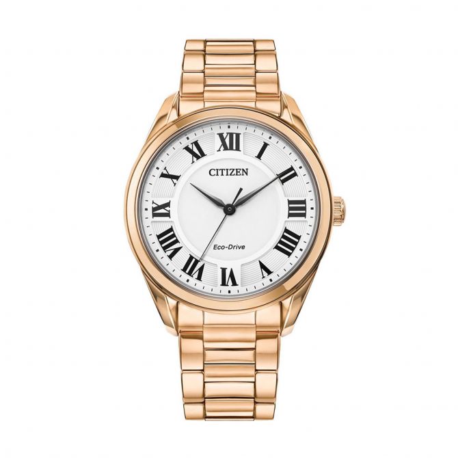 Citizen Arezzo 35mm Women's Watch, White Dial