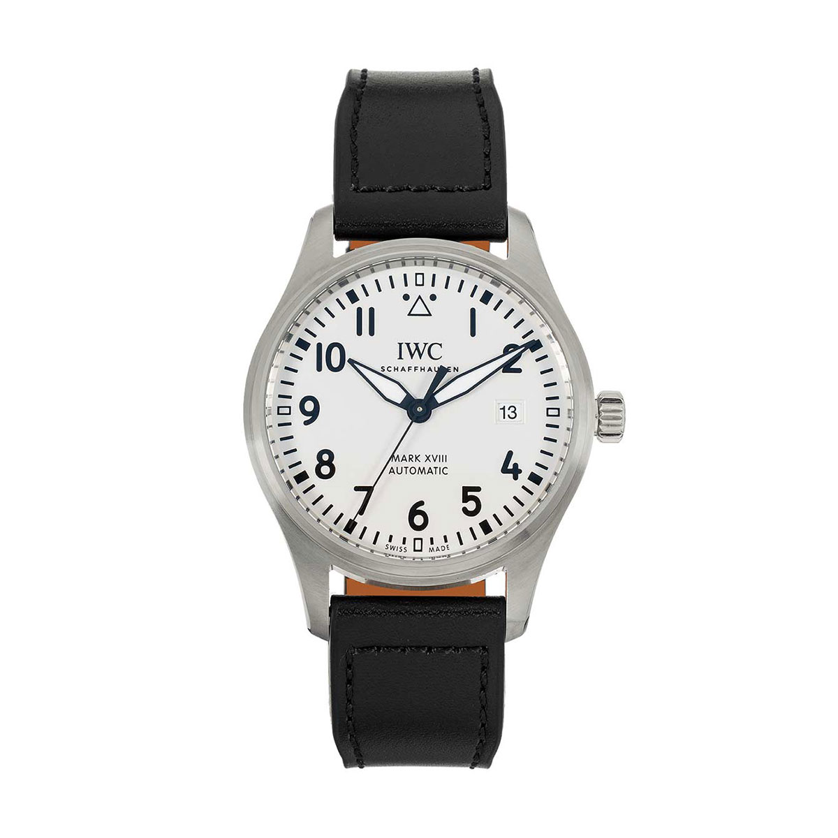 IWC Schaffhausen Pilot s Mark XVIII 40mm Watch White and Black