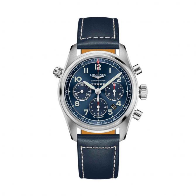 Blue on sale longines watch