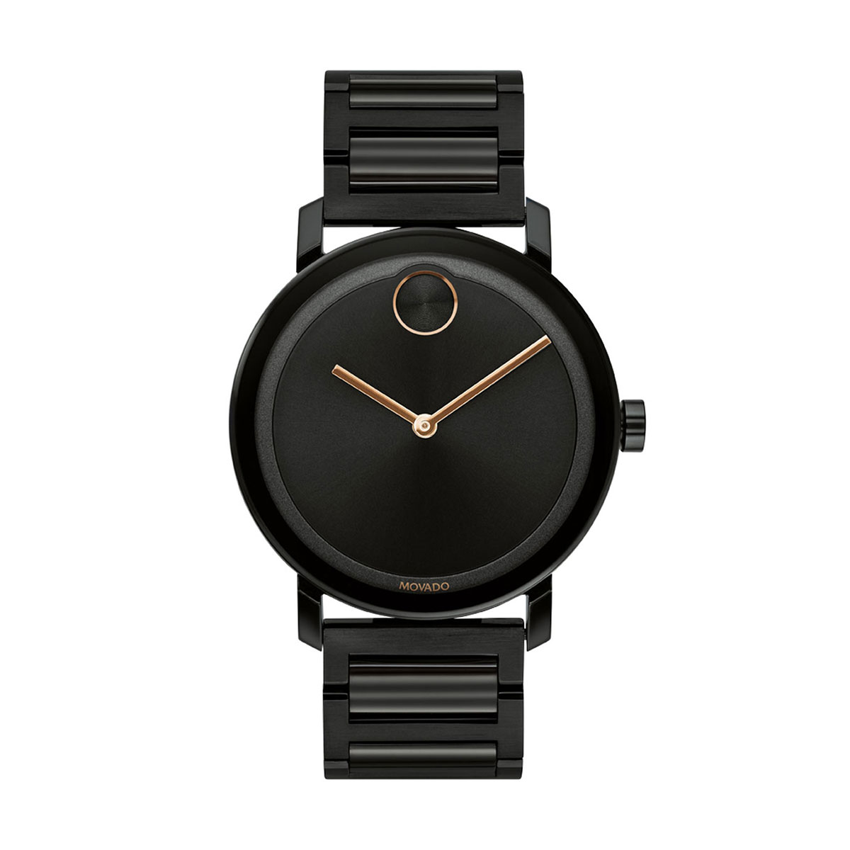 Movado BOLD Evolution 40mm Watch, Black and Bronze Tone Dial | 3600752 ...