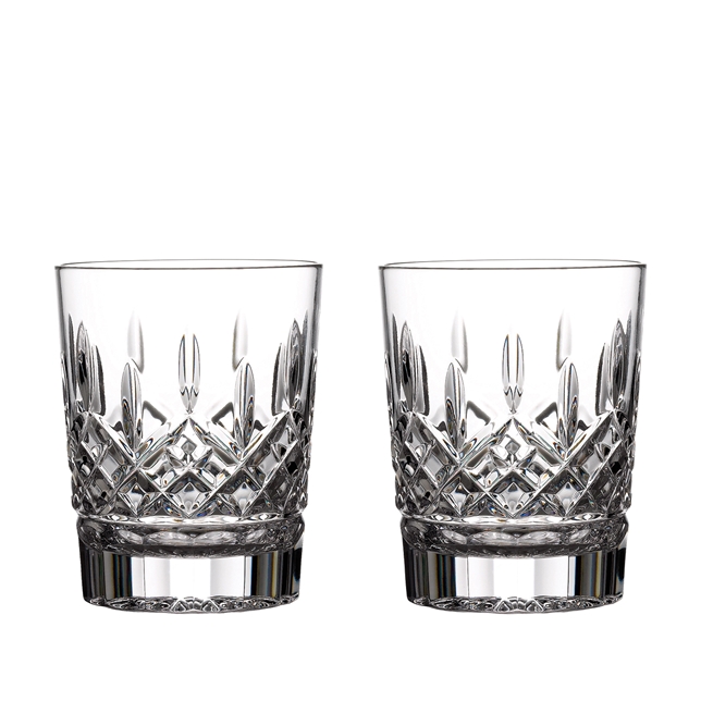 WATERFORD DOUBLE OLD FASHION SET OF 2