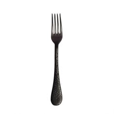 Mepra Epoque Dinner Fork, Black Stainless