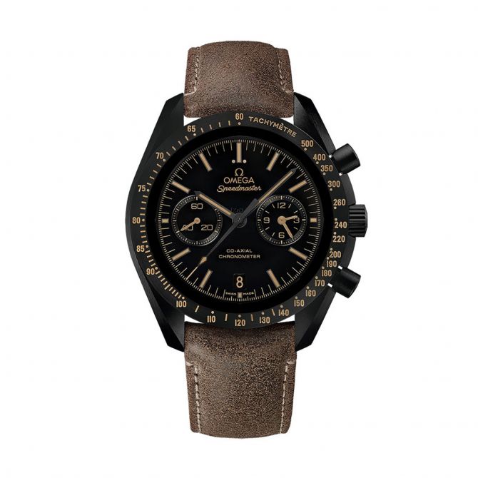 Omega Speedmaster Dark Side of the Moon 44mm Watch, Black and Brown Dial