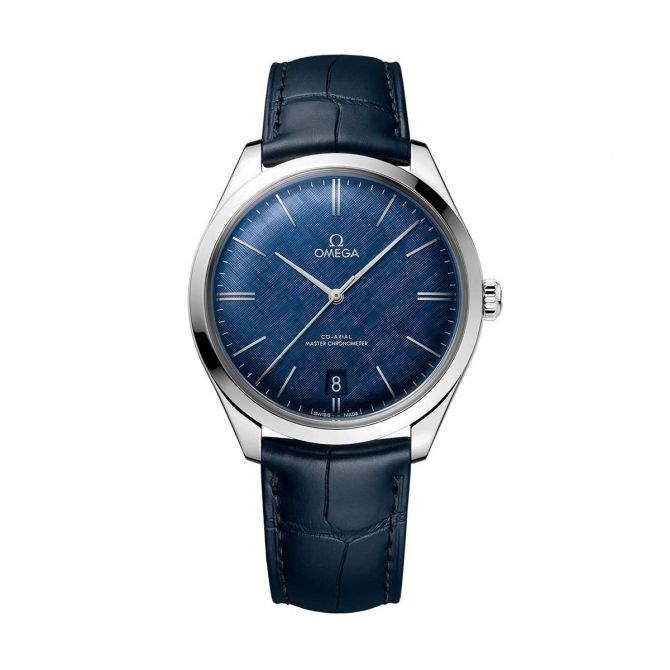 Omega De Ville Tresor 40mm Men s Watch Blue Dial