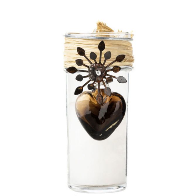 Jan Barboglio Adelita Sacred Heart Vela Candle