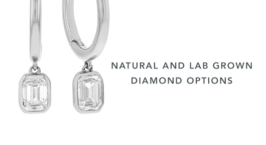 Natural and Lab-Grown Diamond Options