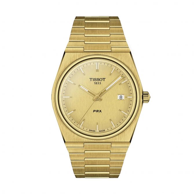 Tissot PRX 40mm Watch, Champagne Dial