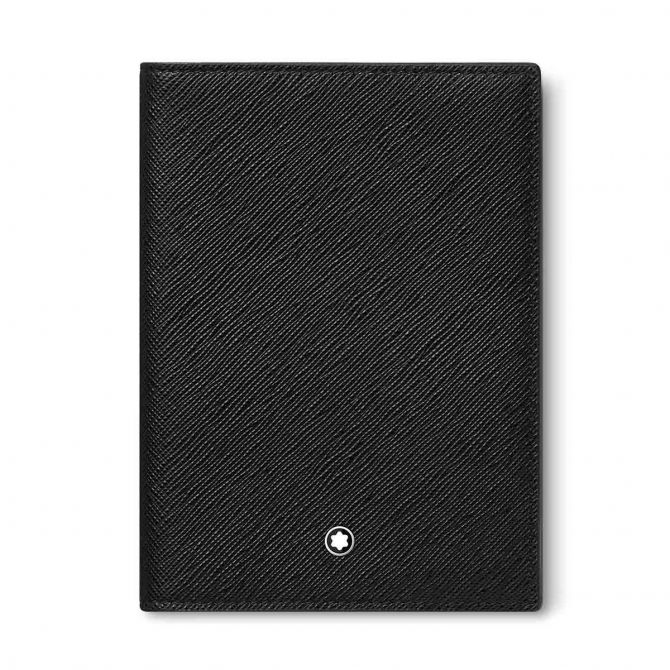 Montblanc Meisterstuck Leather Passport Holder - Black
