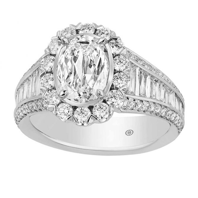 Kamala Lab Grown Diamond Ring (5.5 Carat) -14k White Gold