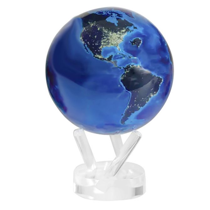 MOVA Globe 6 Earth with Clouds Satellite view Brand New
