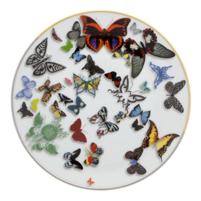 Butterfly Parade Dessert Plate