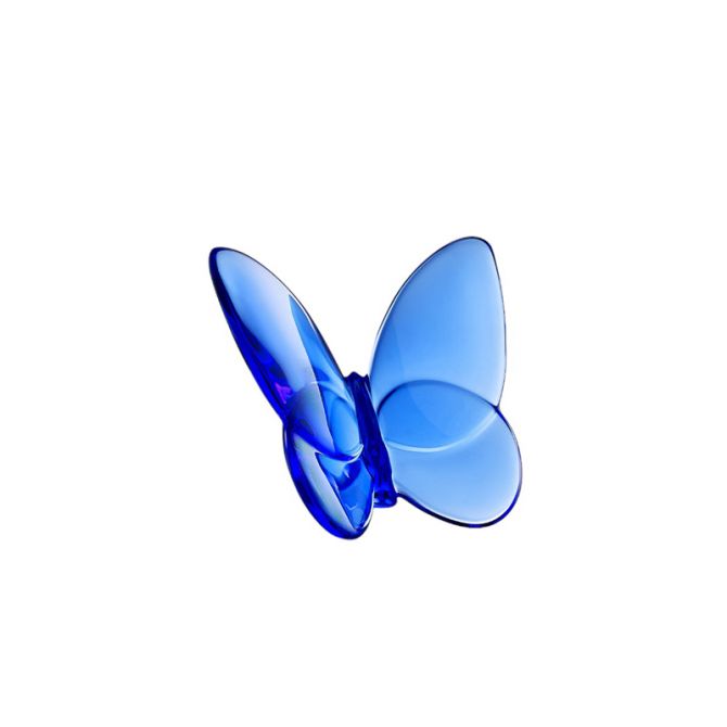 Baccarat Papillon Lucky Butterfly, Sapphire Blue