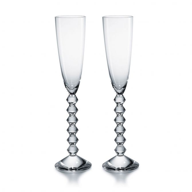 Baccarat Vega Flutissimo Flutes, Set of 2