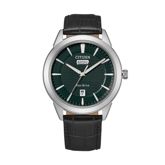 Citizen Rolan 40mm Men s Watch Green Dial AW0090 02X Borsheims