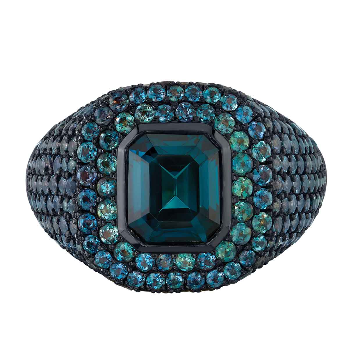 OMI Prive Monaco Spinel & Alexandrite Men's Ring in Platinum | R2695 ...