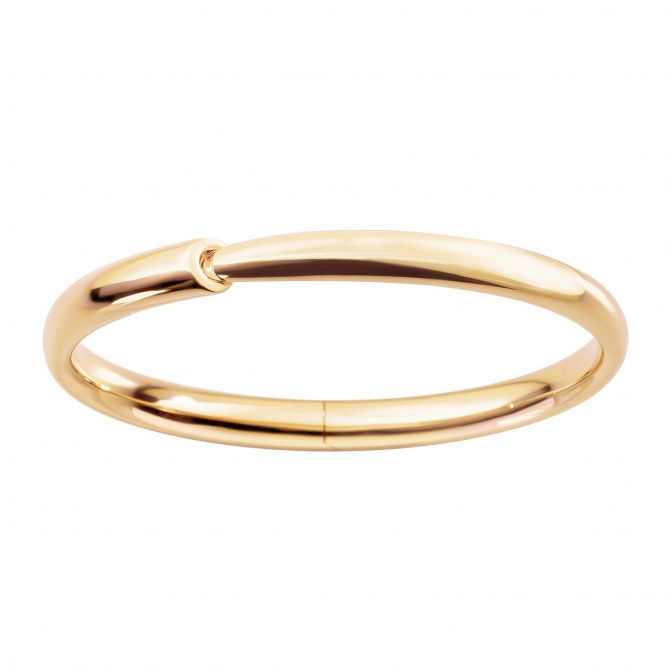 Vhernier Calla Yellow Gold Bangle Bracelet