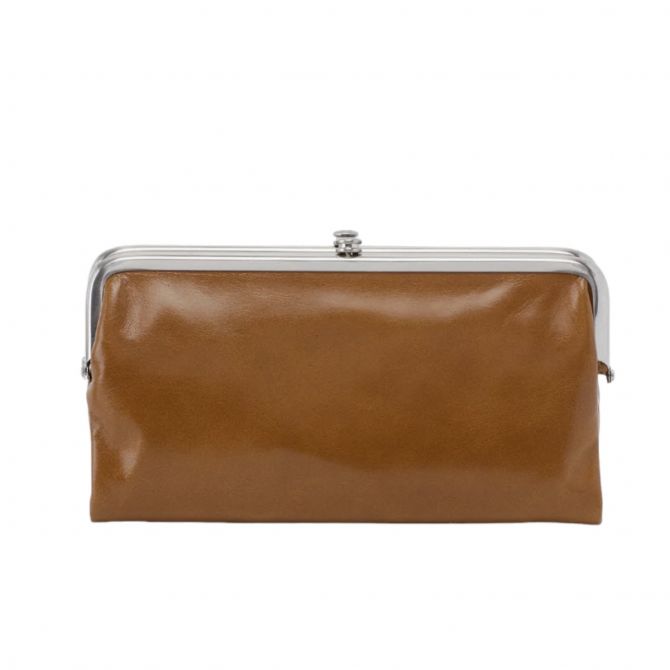 HOBO Lauren Clutch Wallet, Truffle