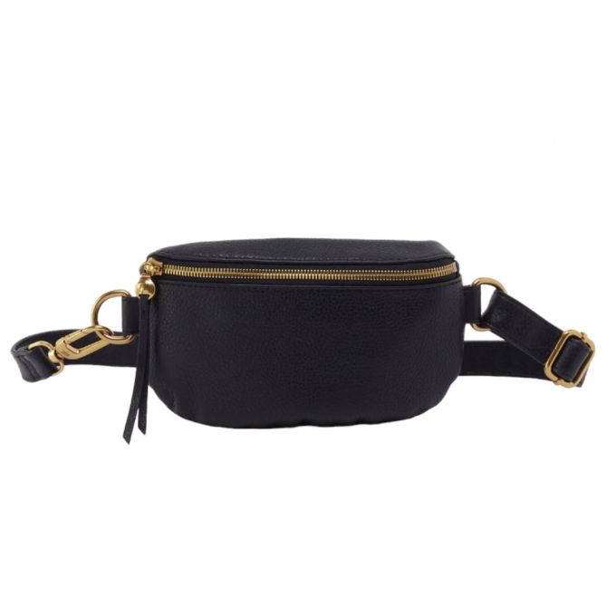 HOBO Fern Belt Bag, Black