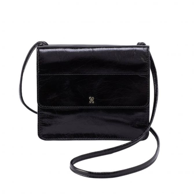 HOBO Jill Wallet Crossbody, Black