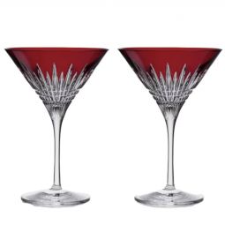 Michael Wainwright Berkshire Martini Glass, Set of 2 - Clear