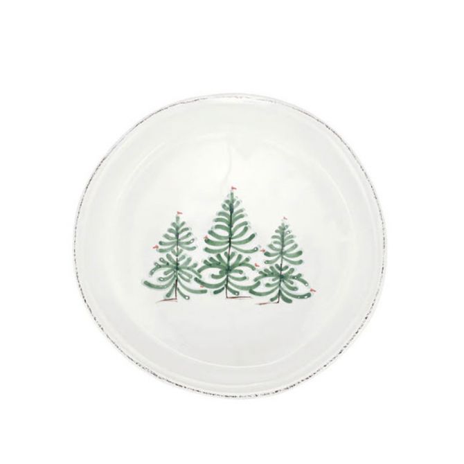 Vietri Lastra Holiday Pie Dish