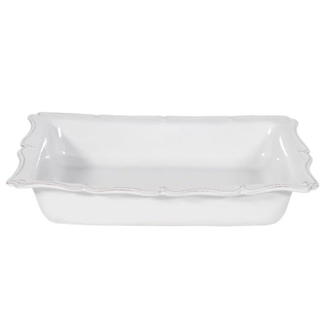 Juliska Berry & Thread Loaf Pan - Whitewash