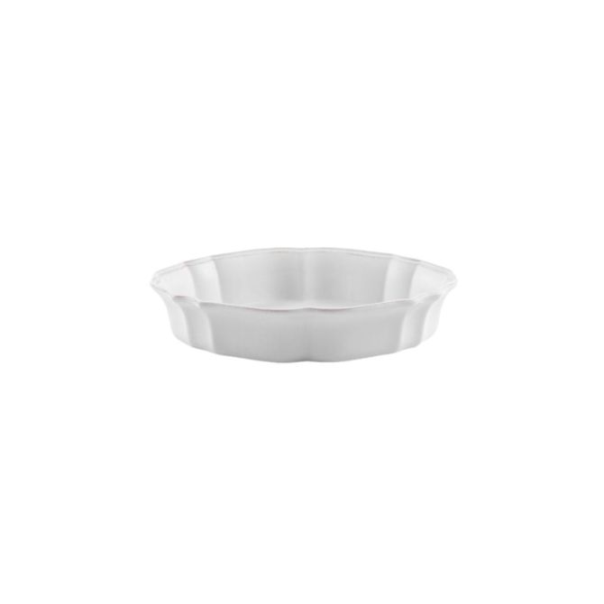 Casafina Impressions Oval White Baker, 10"