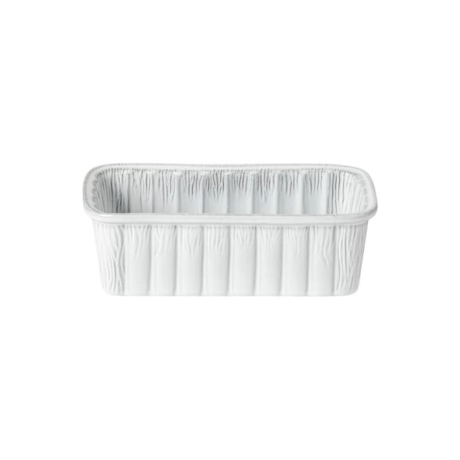 Costa Nova Festa Loaf Pan, White