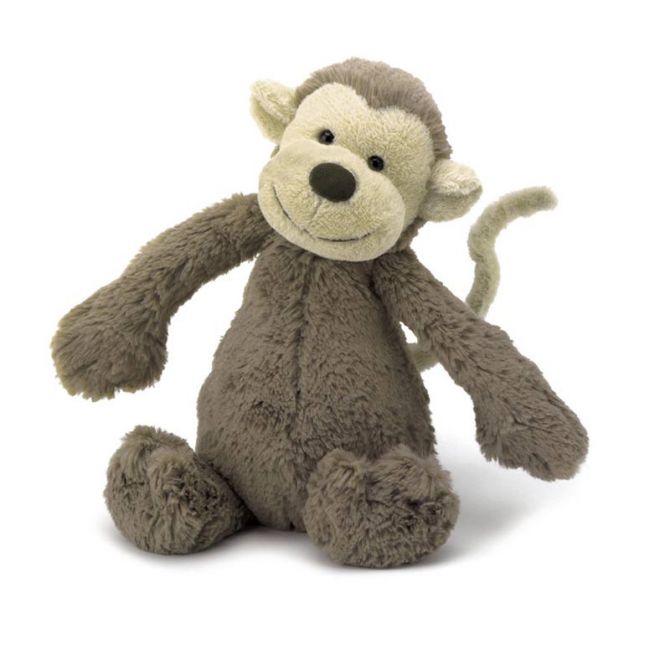 Jellycat Bashful Monkey, Medium