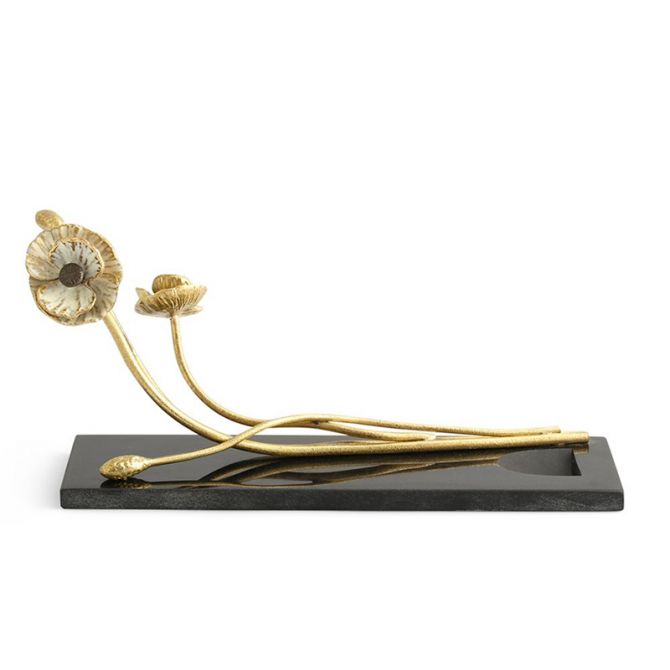 Michael Aram Anemone Wine Rest