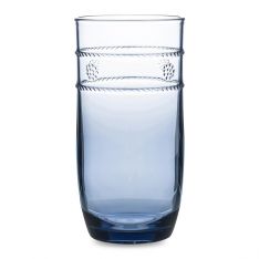 Juliska Isabella Blue Beverage Glass, Large