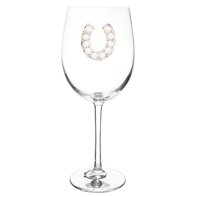 The Queens' Jewels Horseshoe Stemmed Wine Glass