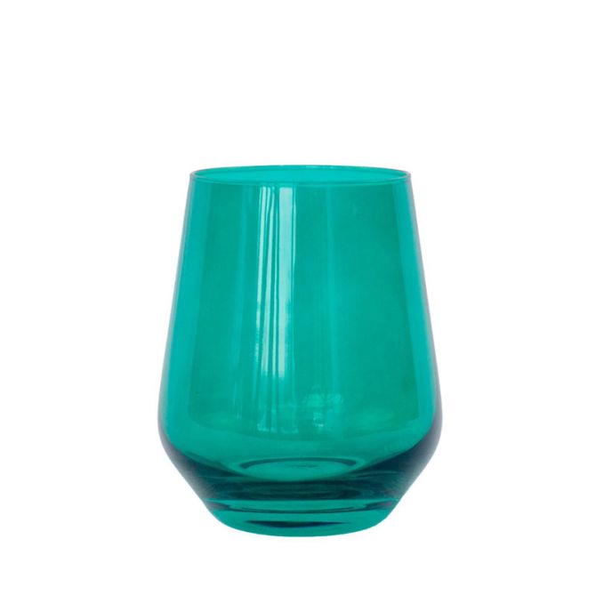 EMERALD ELIXIR WINE GLASS – Lunee Home