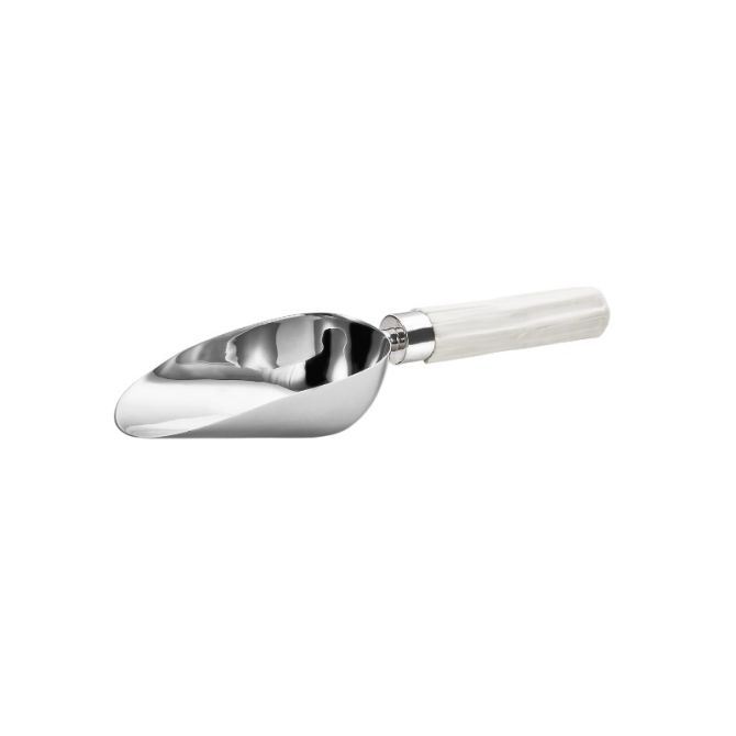 Mary Jurek Tundra Ice Scoop with White Resin