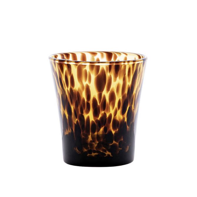 Juliska Puro Small Tumbler, Tortoiseshell