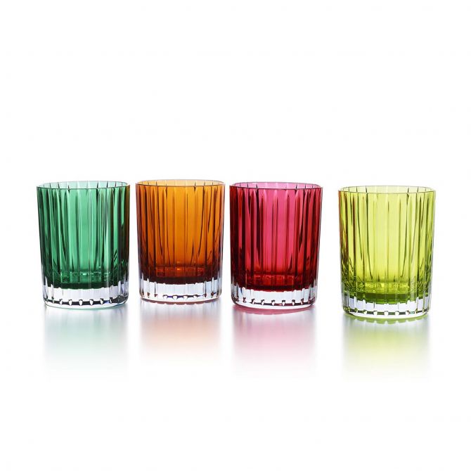 Baccarat Harmonie Colors of Joy Tumblers, Set of 4