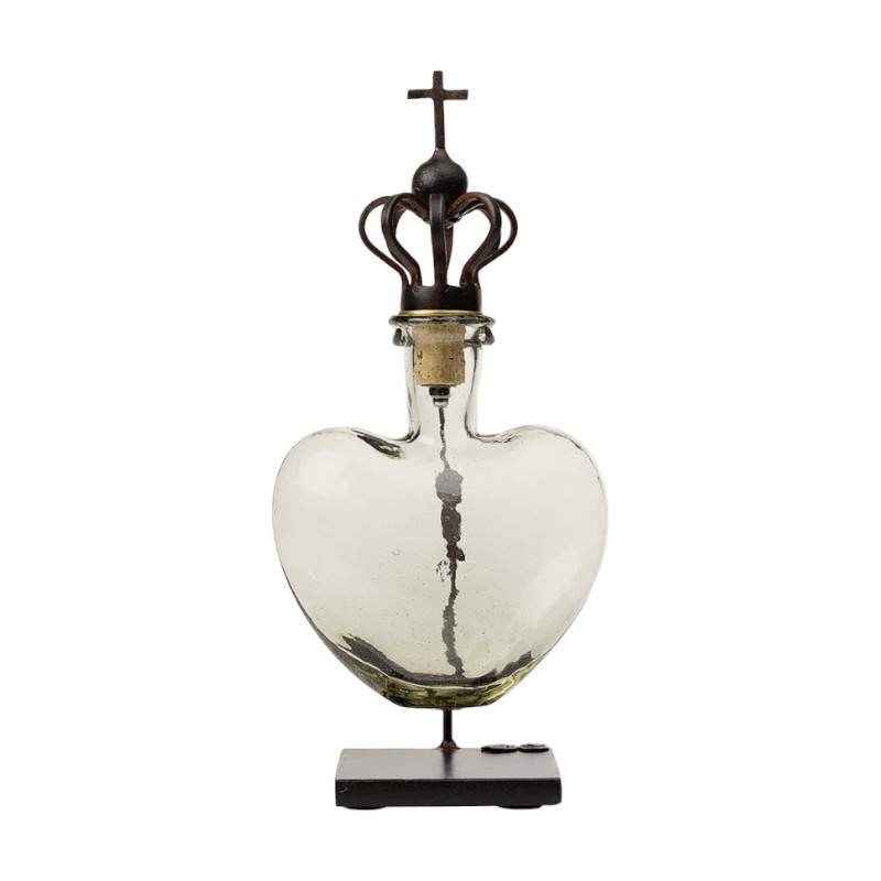 Jan Barboglio Crowned Heart Decanter | 5762CL | Borsheims